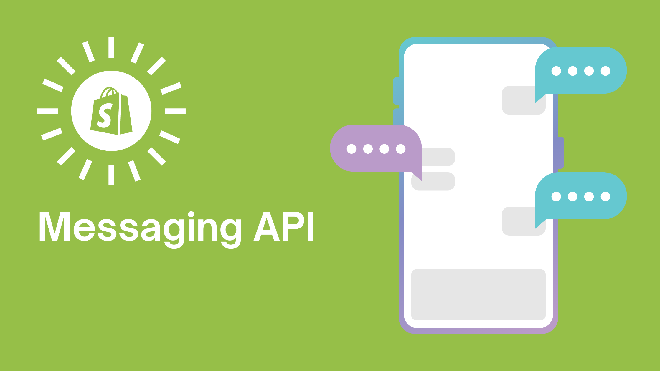 Shopify review API: Messaging API