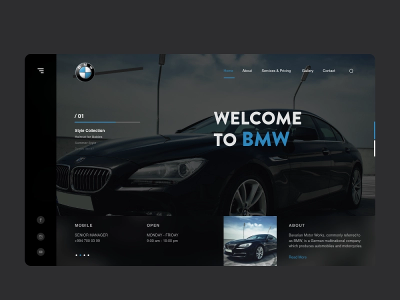 AMP PWA eCommerce: BMW
