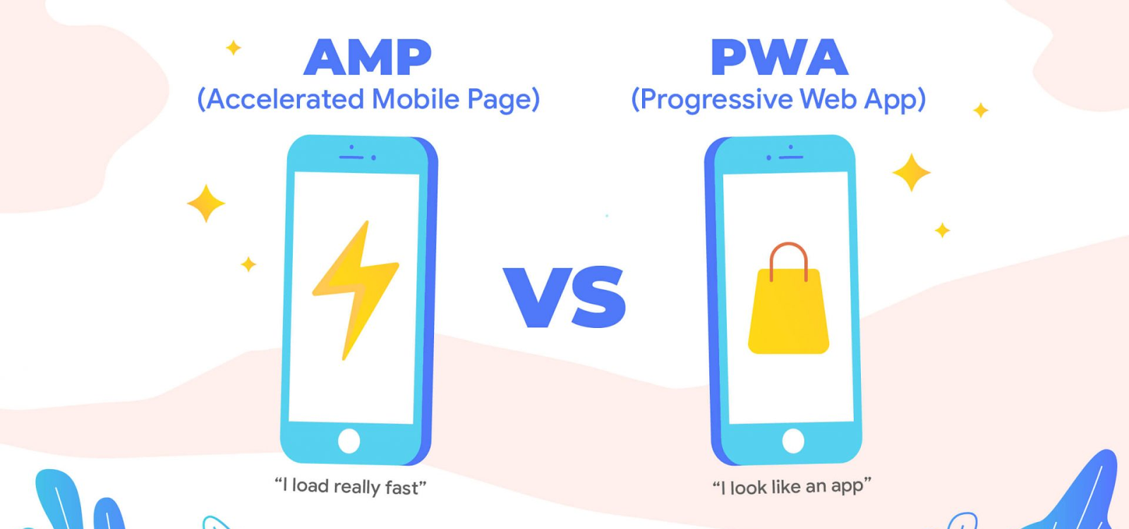 difference between pwa and amp