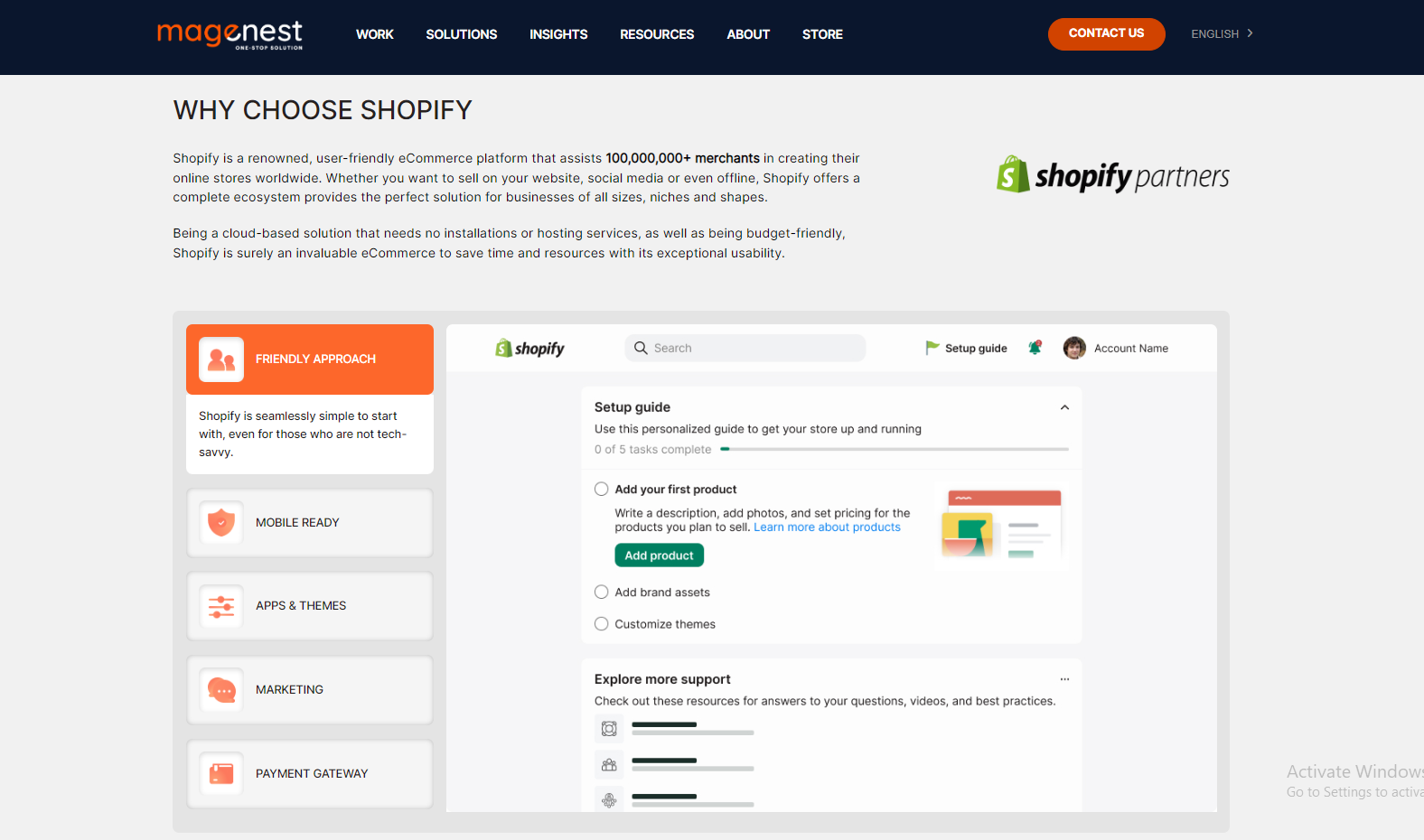 Magenest Shopify development services
