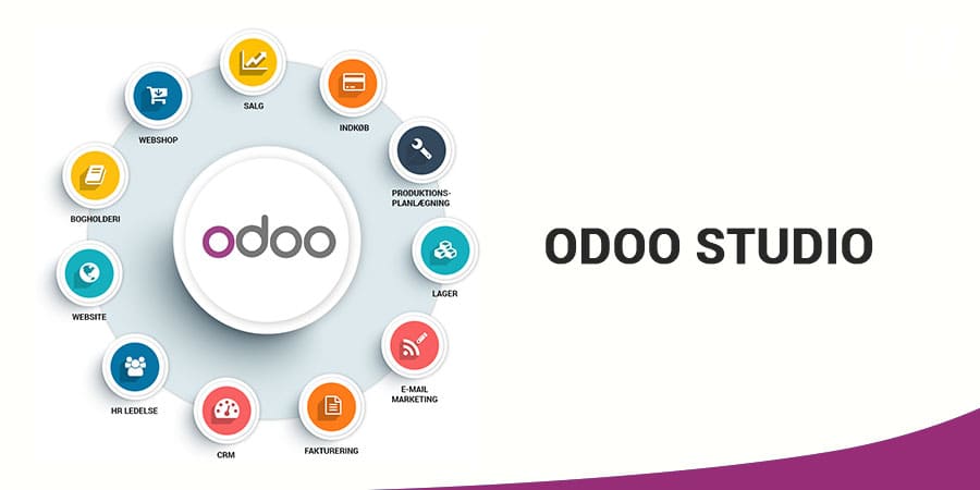 Các tính năng chính của Odoo Studio