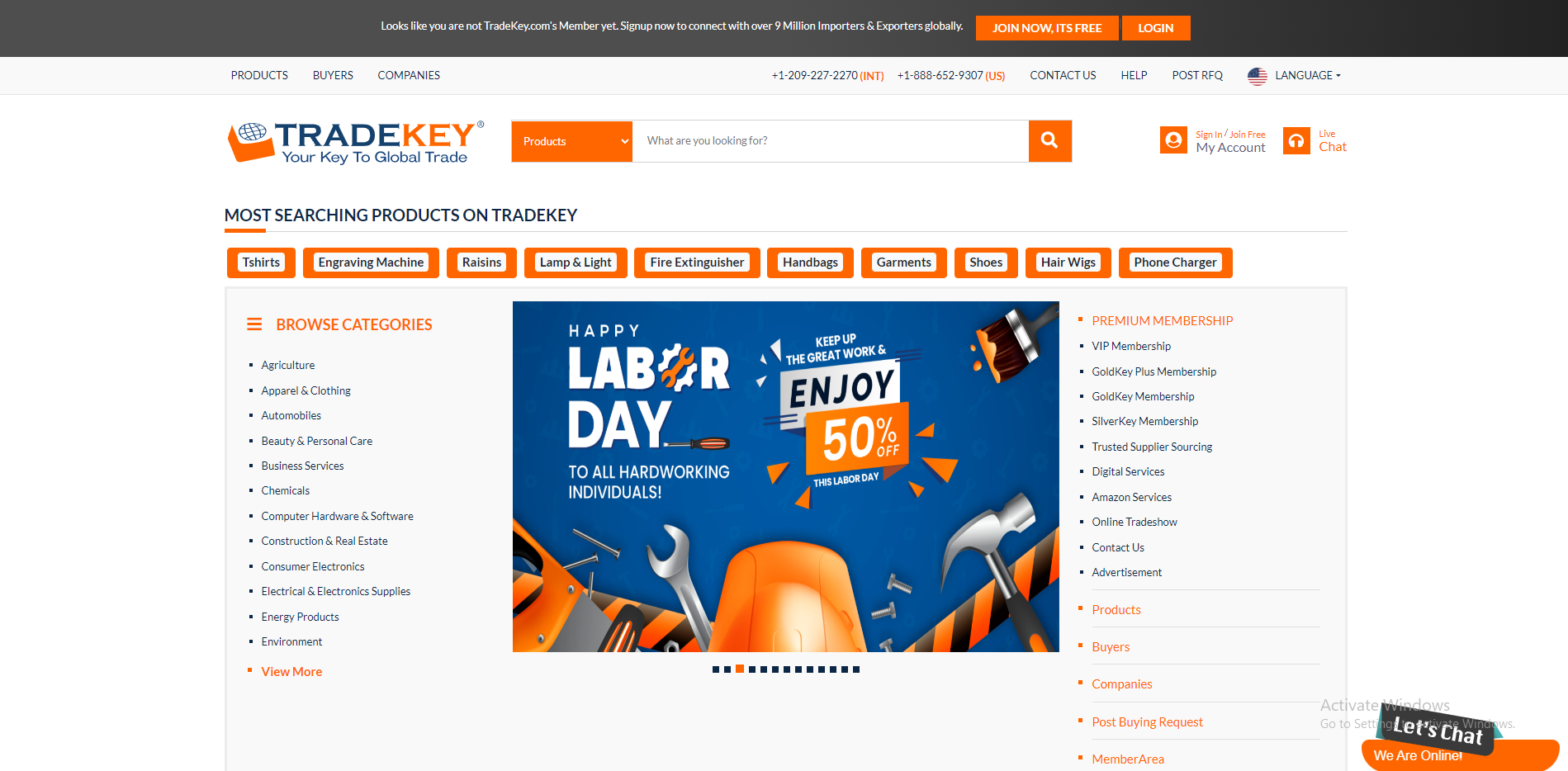 Top B2B eCommerce Company: Tradekey