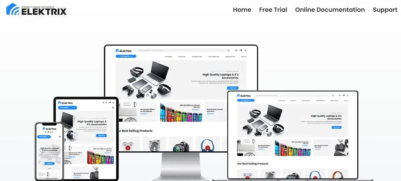 Elektrix - Electronics Store Shopify Theme