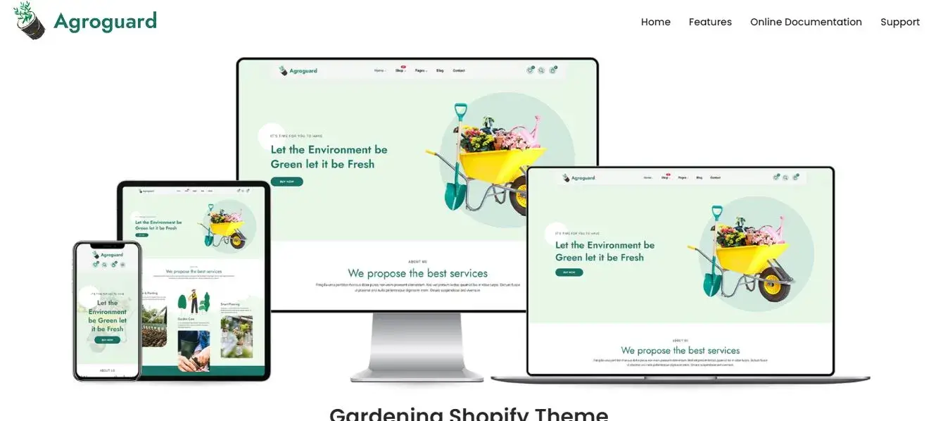 Agroguard - Garden Tools, Hardware Shopify Theme