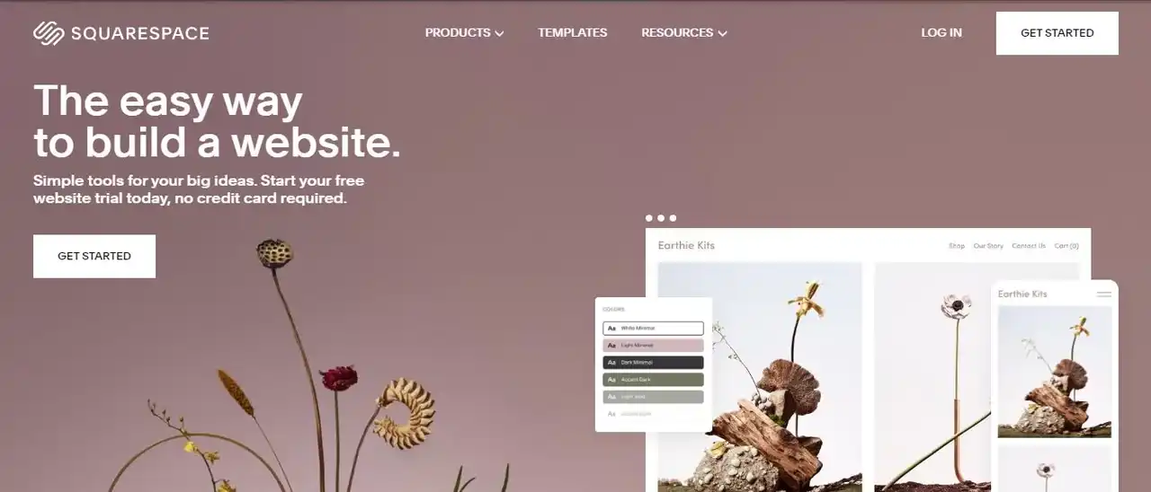 Best eCommerce platform Squarespace