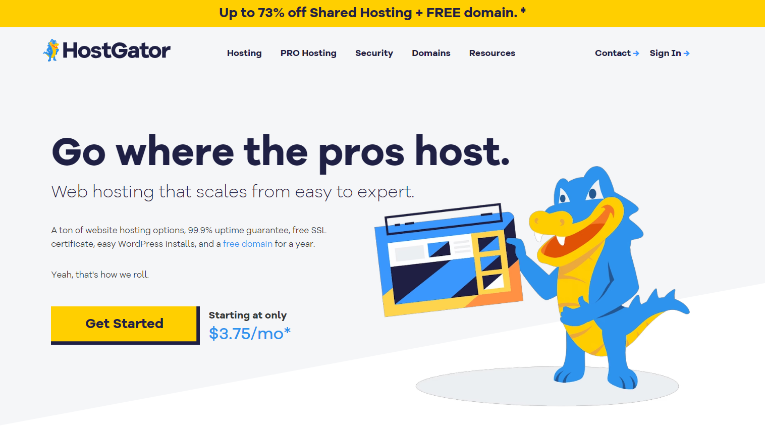 HostGator hosting - one of the best Magento hosting providers