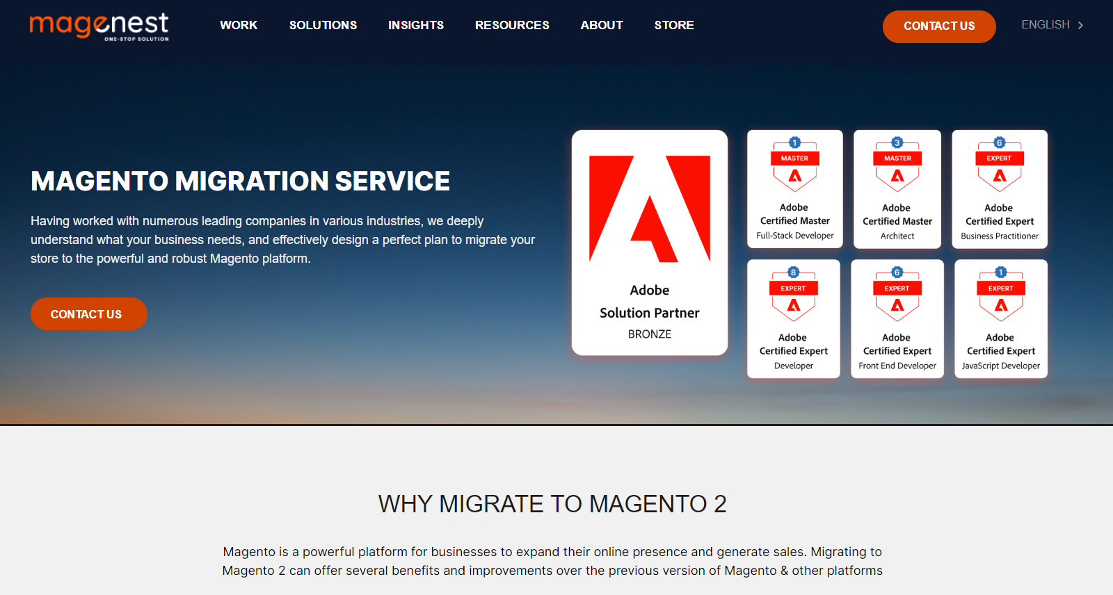 Magenest Magento Migration Service