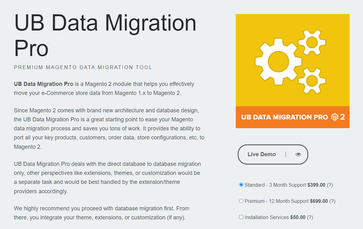 UB Data Migration Pro