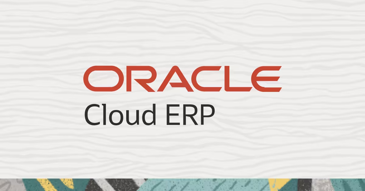 Oracle ERP Cloud