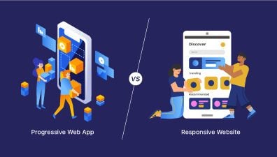 Progressive web app vs responsive website