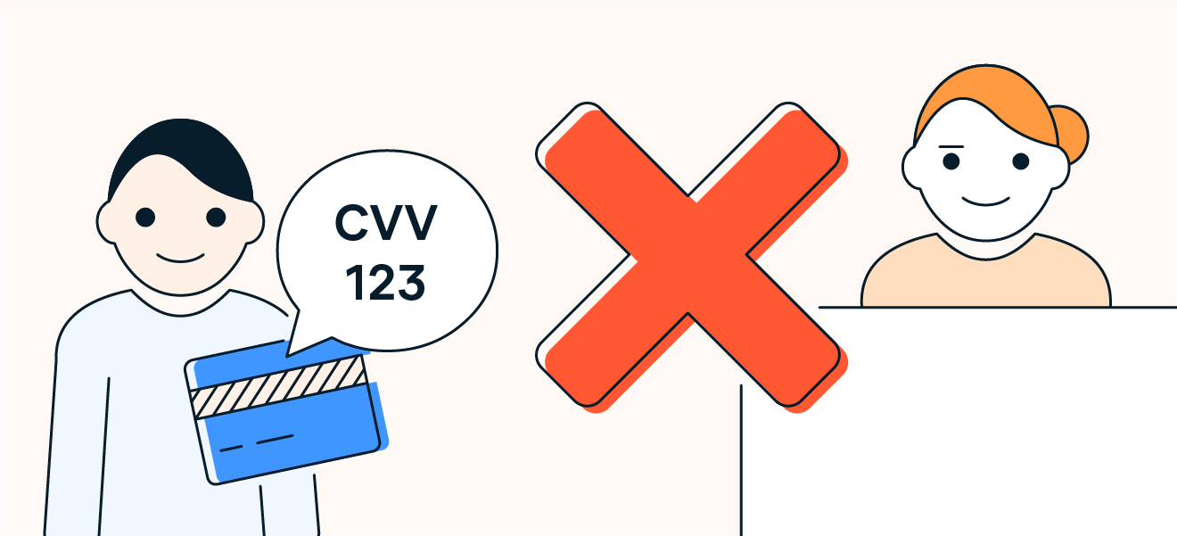 Require CVV numbers for all transactions