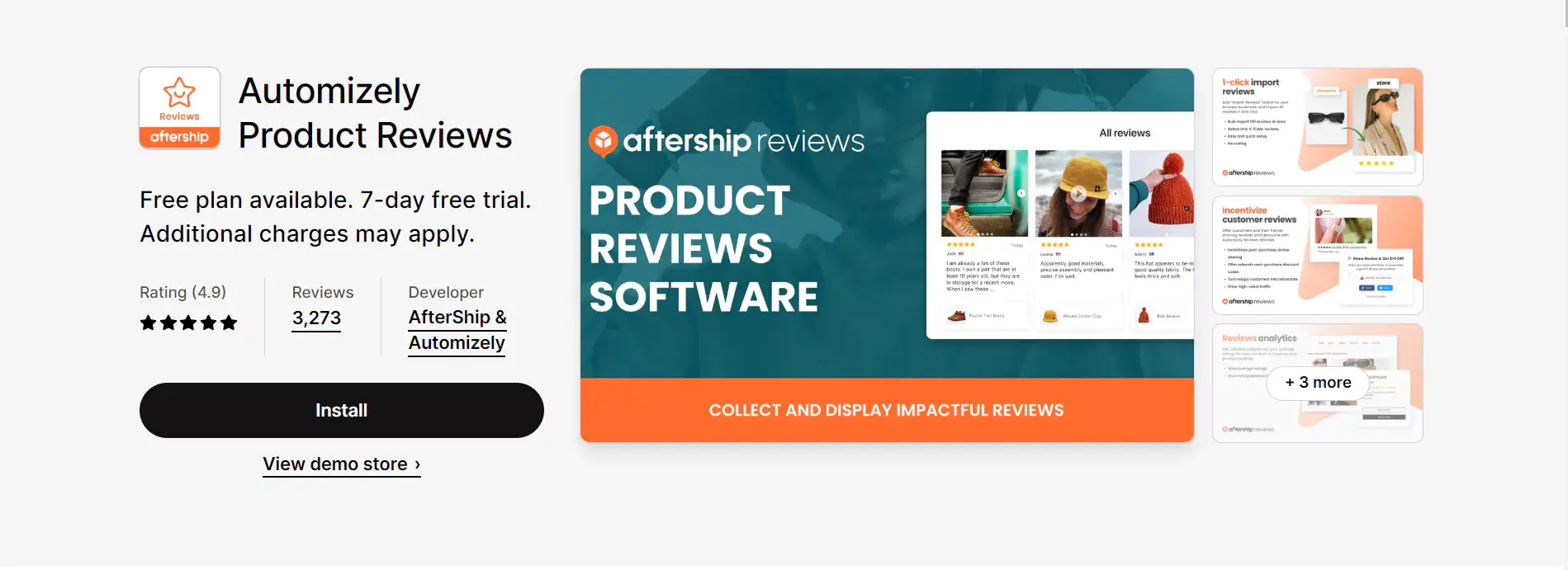 AfterShip - Best Shopify Product Review Apps