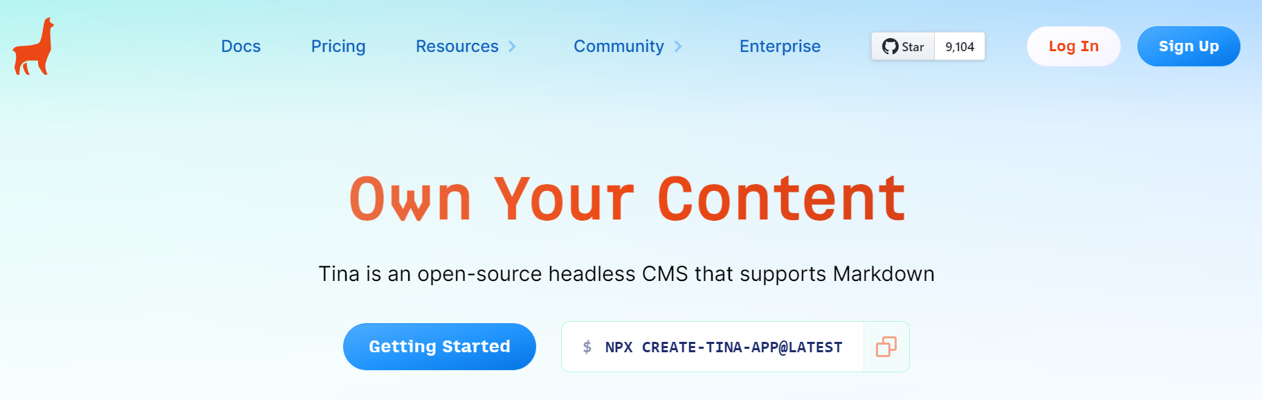 Open source Headless CMS: Tina CMS