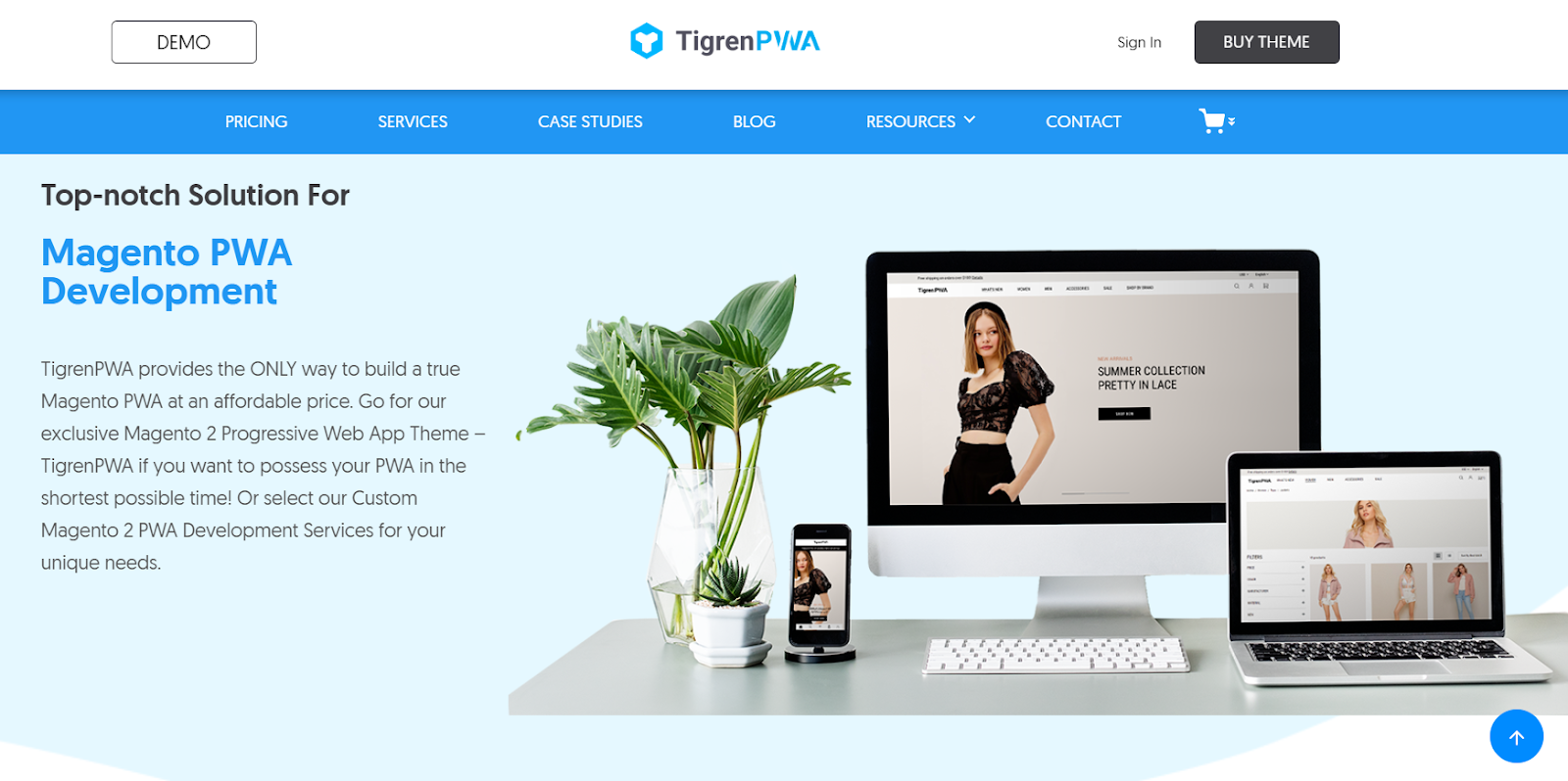 Tigren's Magento 2 PWA Theme: Speed and Conversion Focus