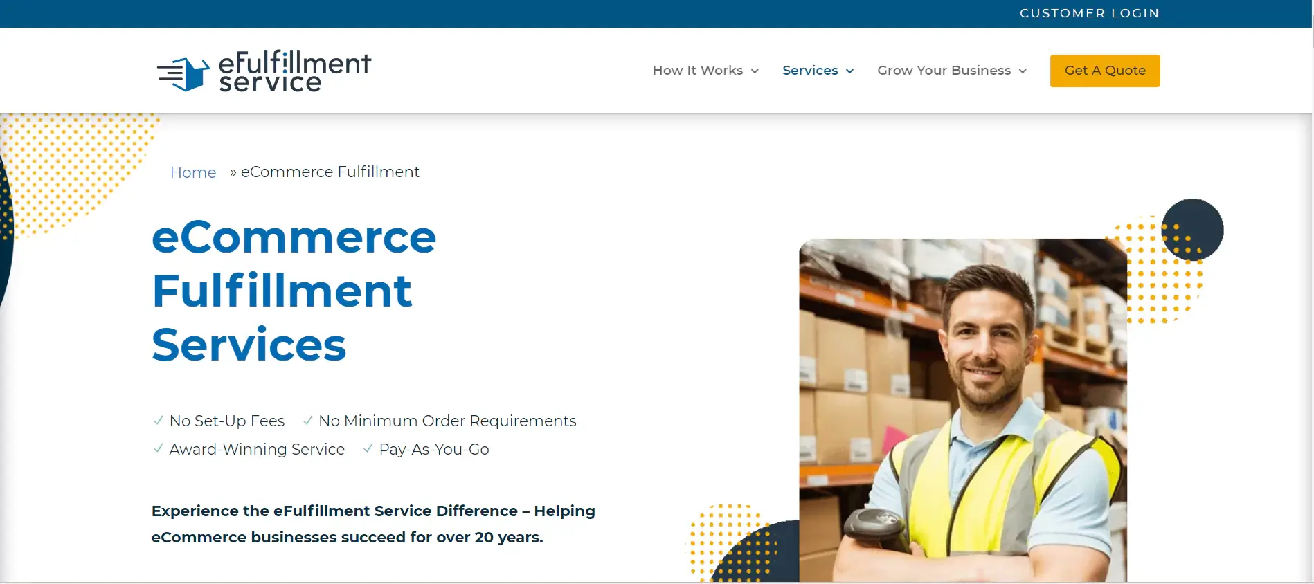 Best eCommerce fulfillment services - eFulfillment Services EFS