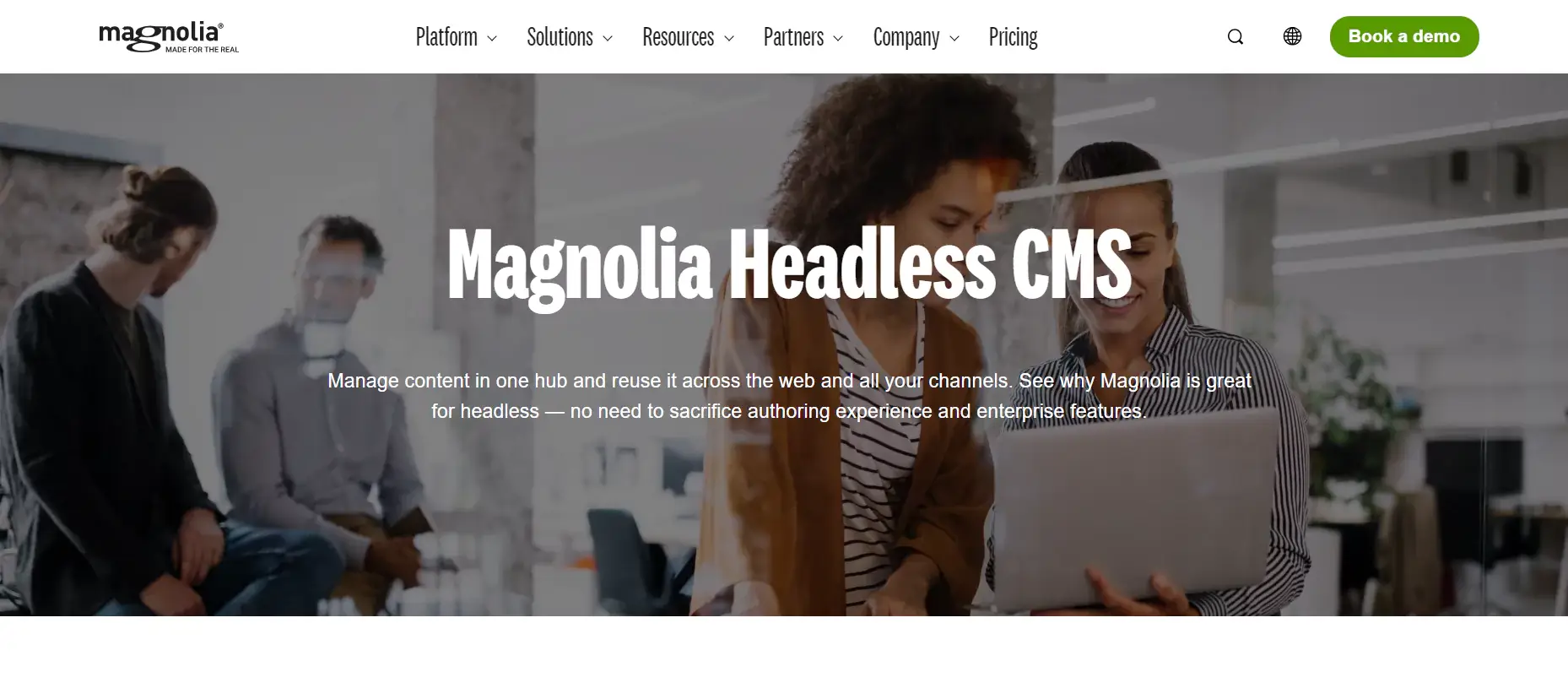 Magnolia - best Headless CMS