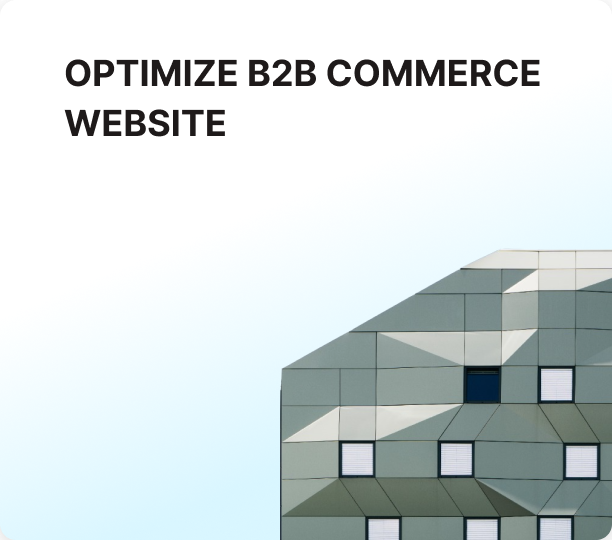 optimize b2b website
