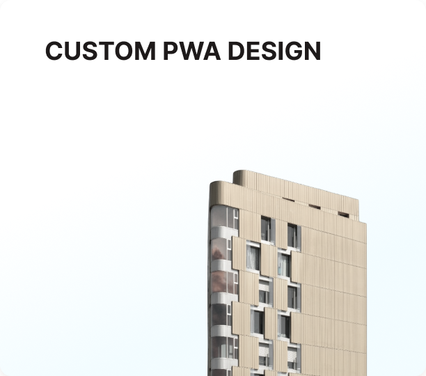 custom pwa design