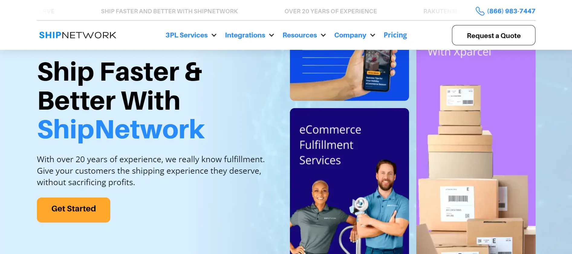 Best eCommerce fulfillment services - ShipNetwork
