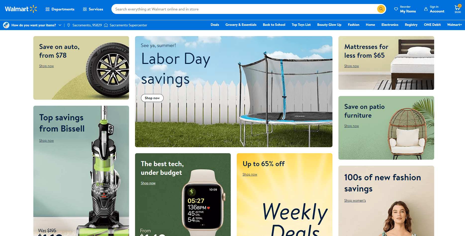 Top eCommerce site in USA: Walmart