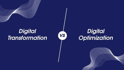 digital transformation vs digital optimization