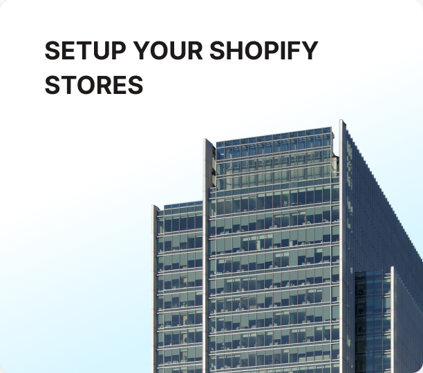 setup your shopify stores