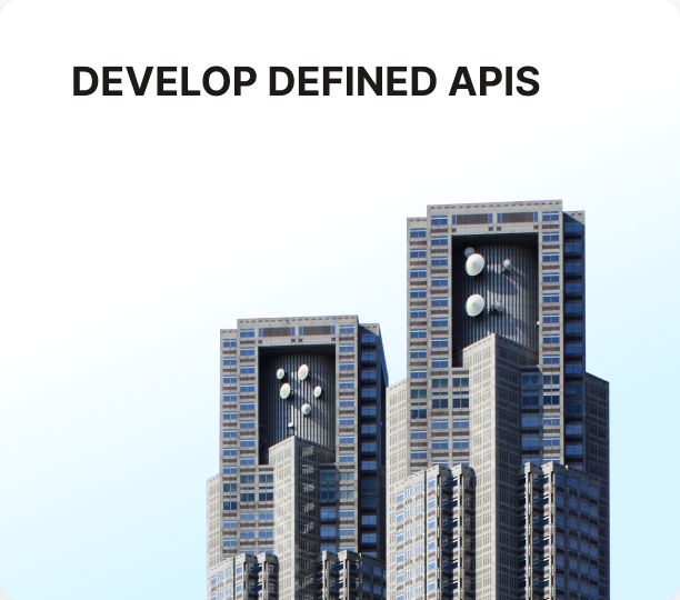 develop defined apis