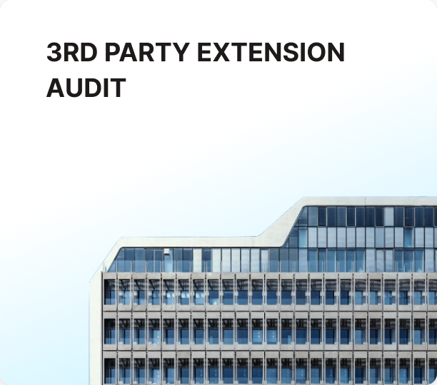 3rd party extension audit