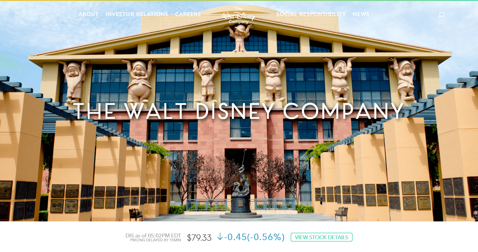 Popular case study using WordPress: Walt Disney Company