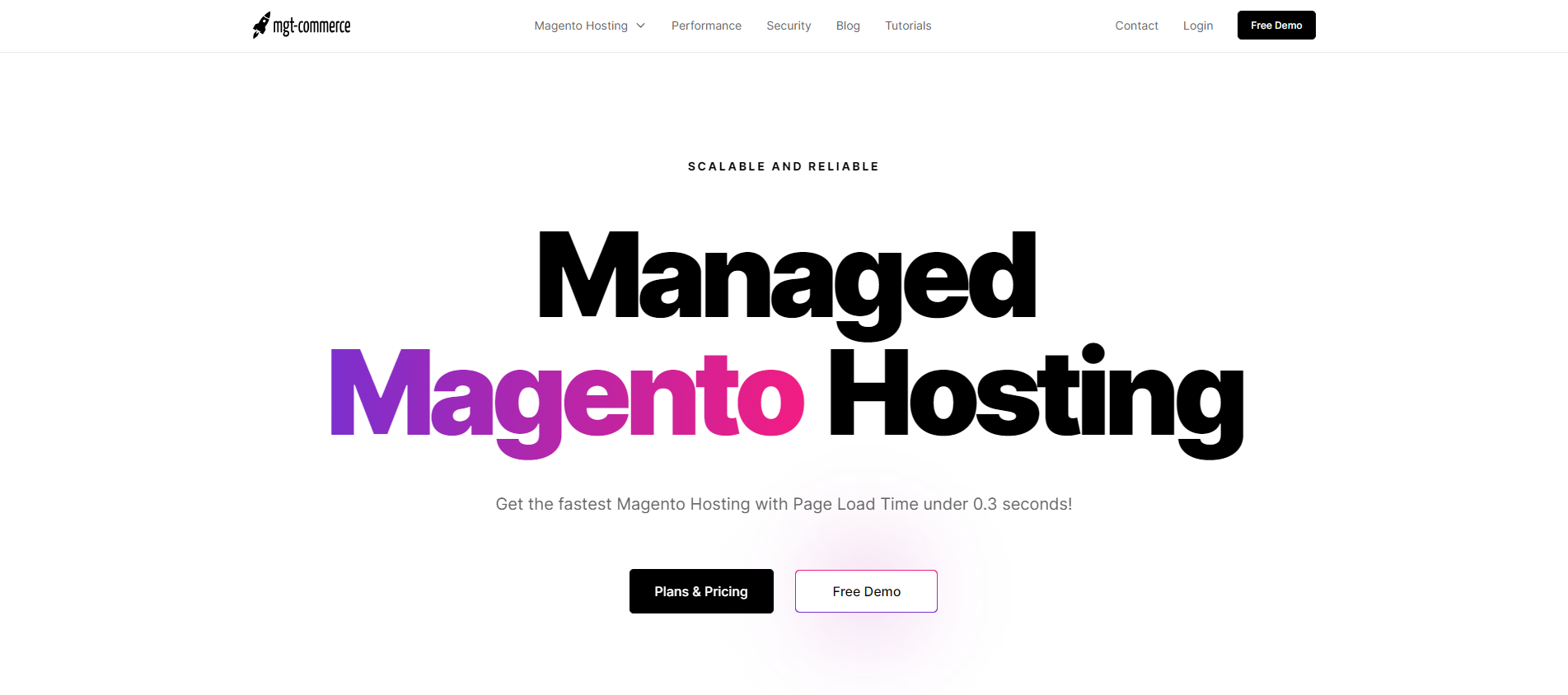 Top 10 Fastest Magento Hosting: MGT Commerce