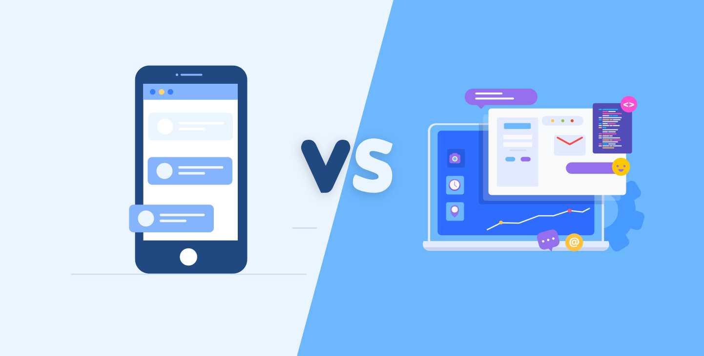 Mobile application and web application: The big difference
