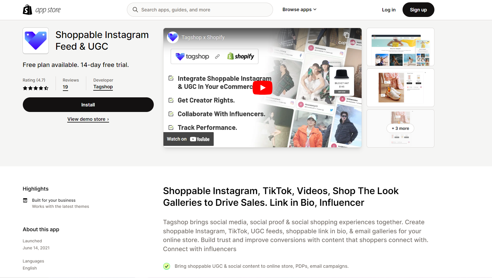 Shoppable Instagram Feed & UGC