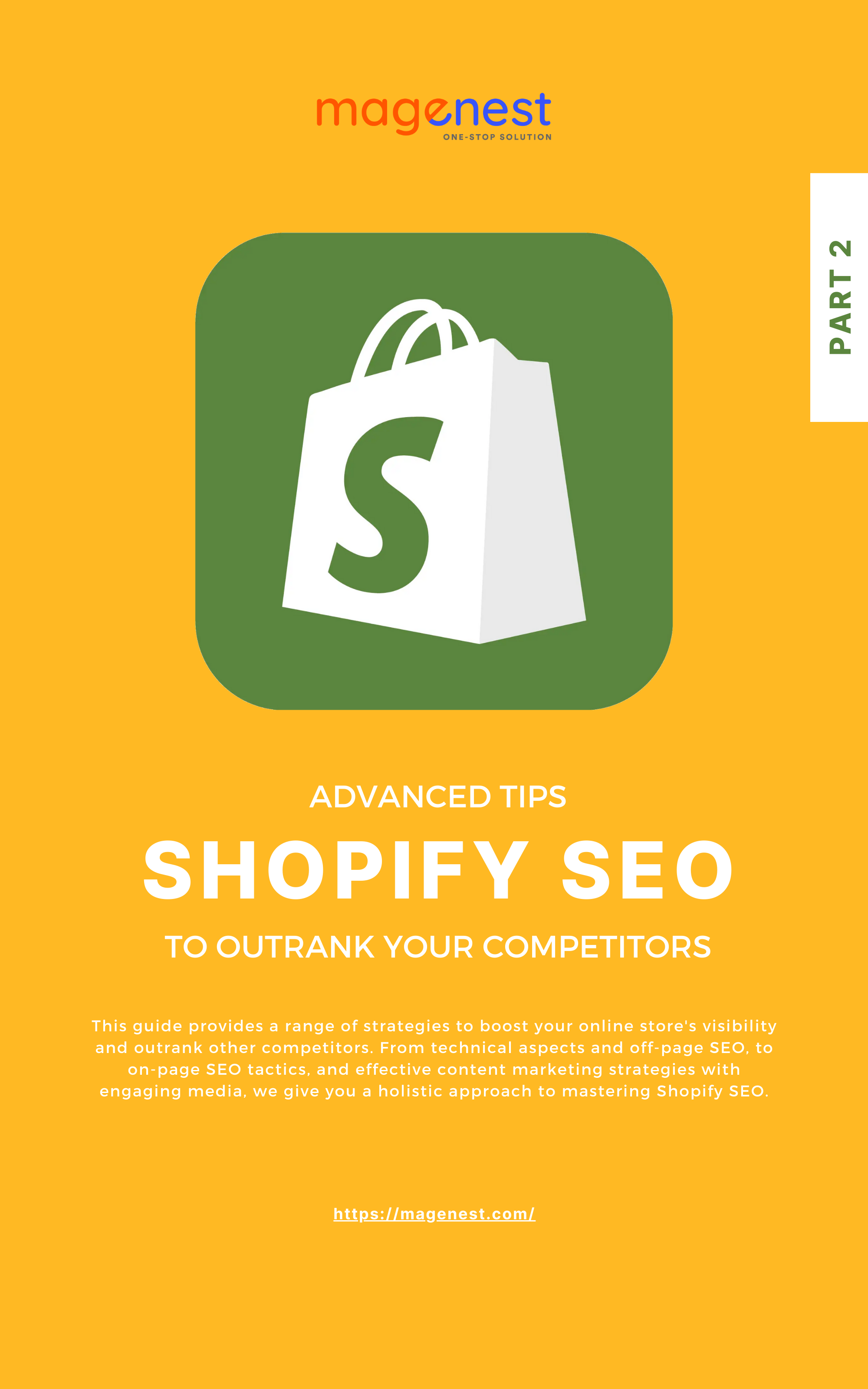 eBook SHOPIFY SEO GUIDE PART 2: Advanced tips to outrank your competitors0