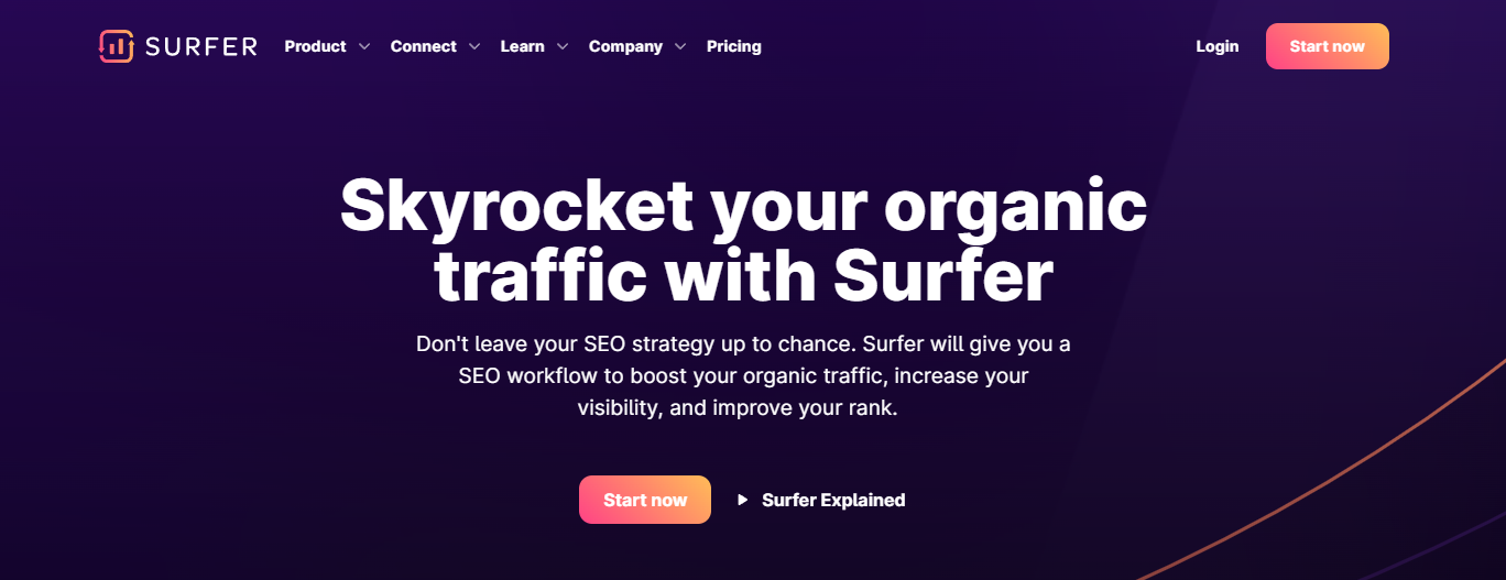 Surfer - The best SEO tool for AI integration