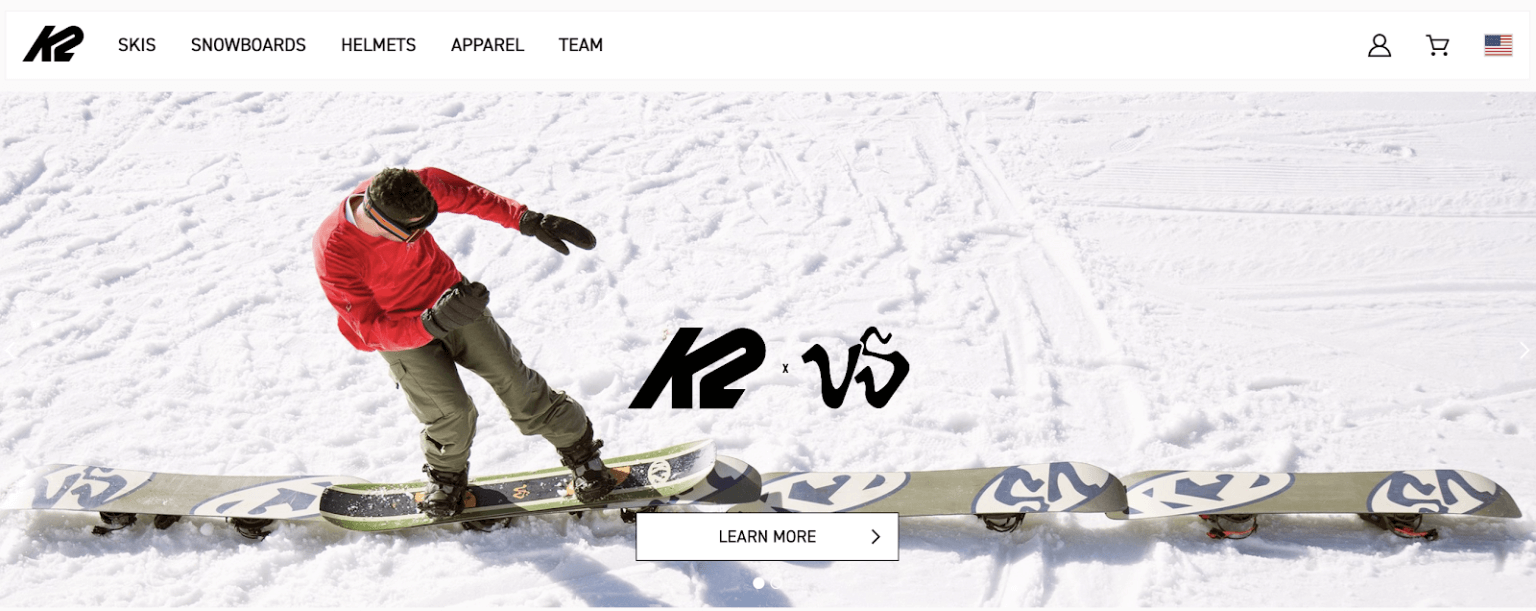 K2 Sports: Real-world example of companies using headless commerce