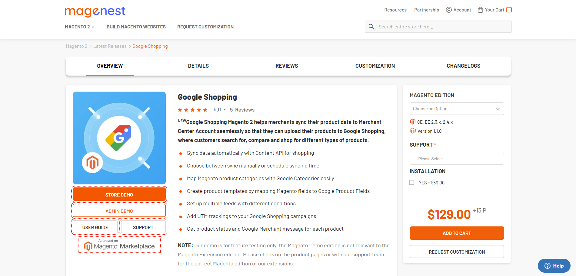 Top Best Magento 2 Extensions for Marketing and SEO: Magenest Google Shopping