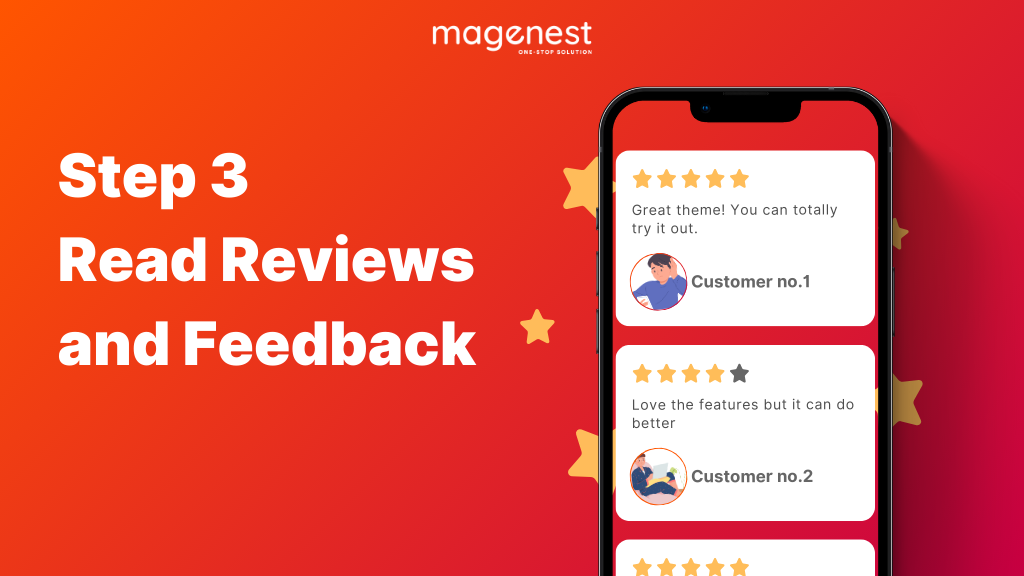 How to choose the best magento themes: Step 3: Read Reviews and Feedback