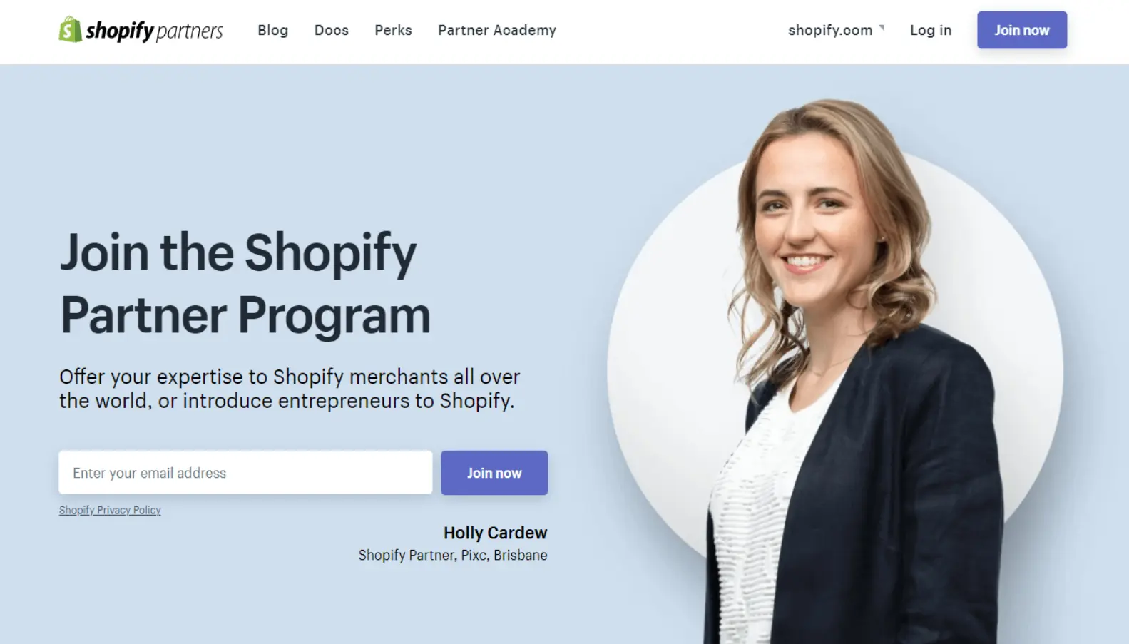 Chương trình đối tác của Shopify Plus