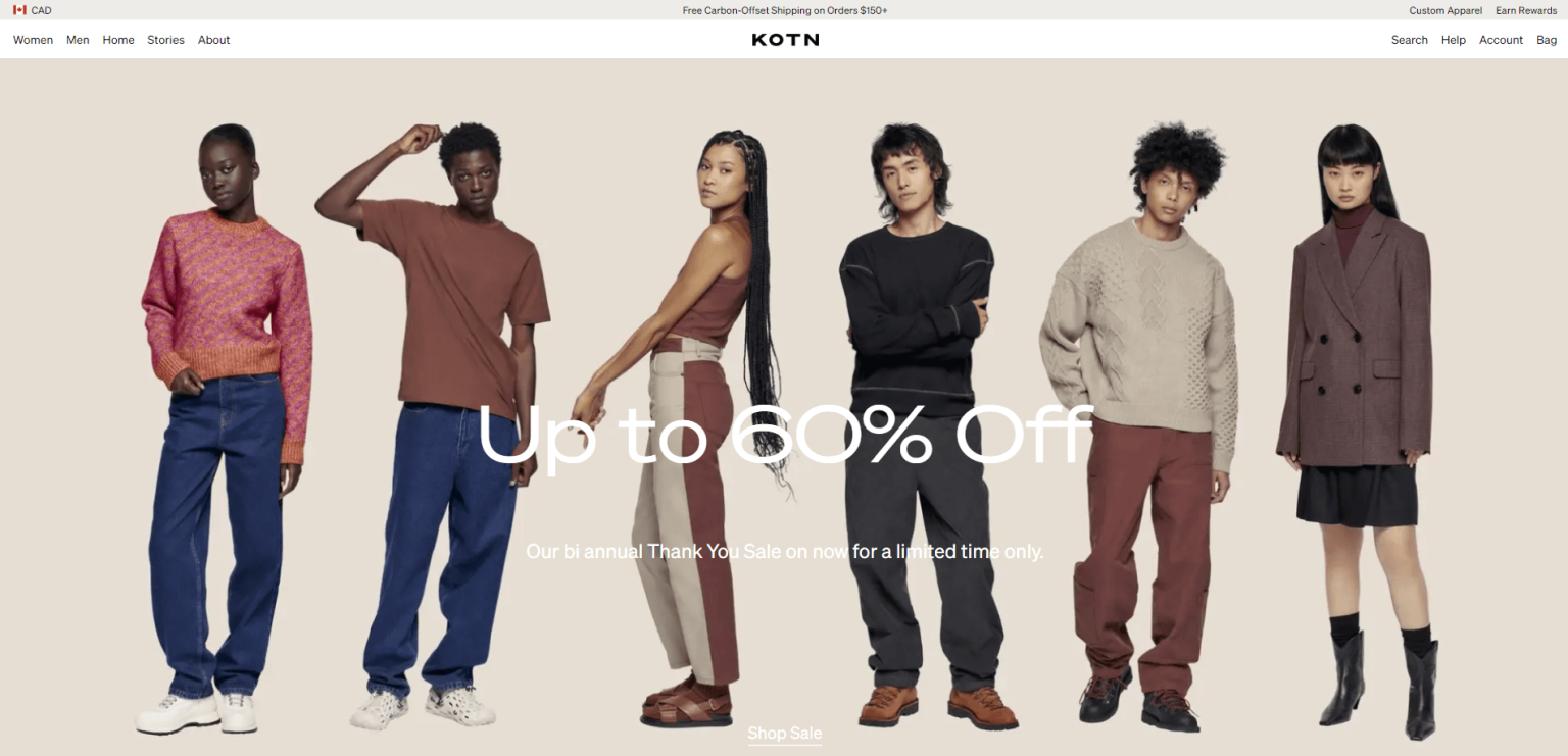 15 Most Attractive Shopify Clothing Store Examples to Check Out