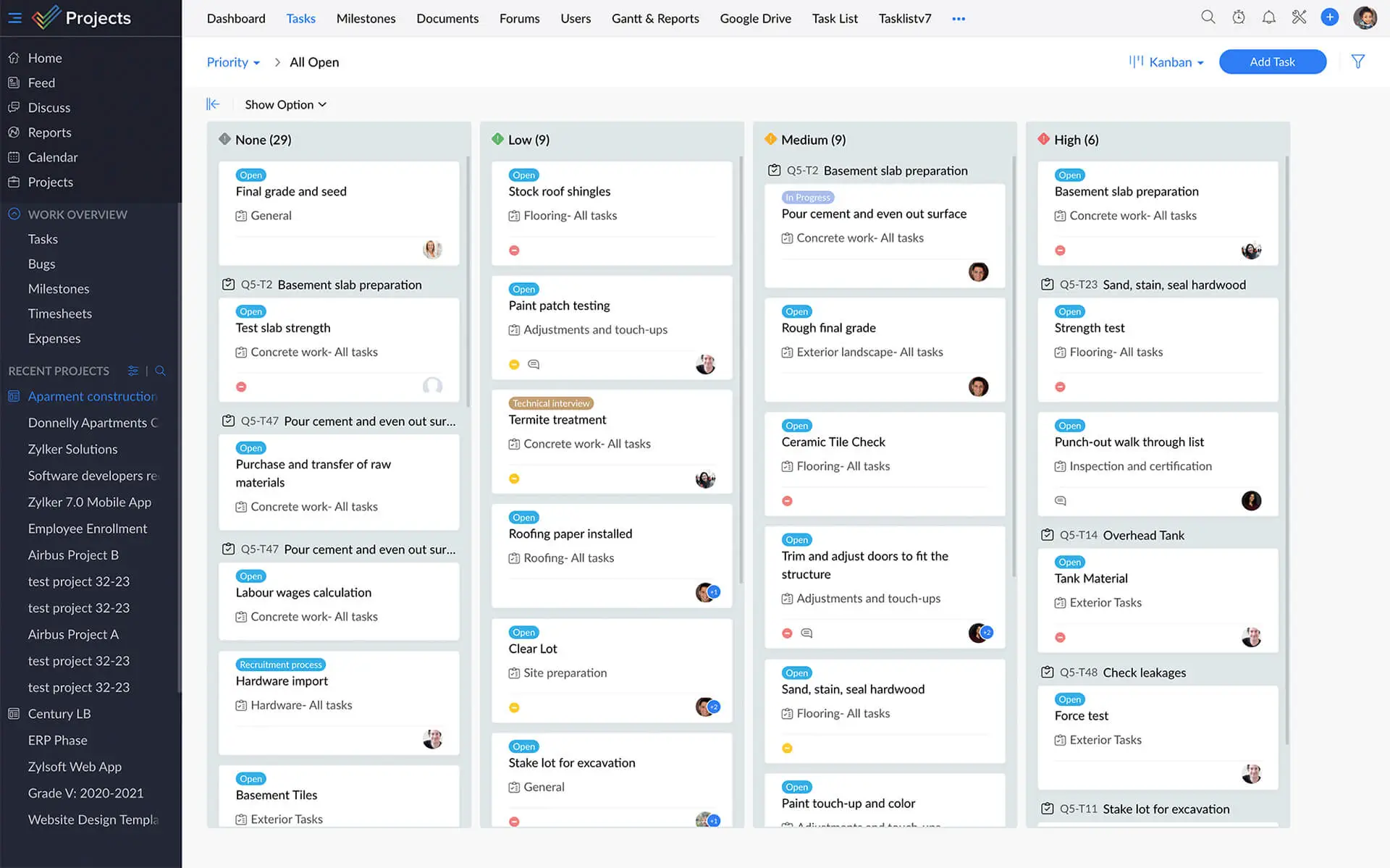 Zoho Project