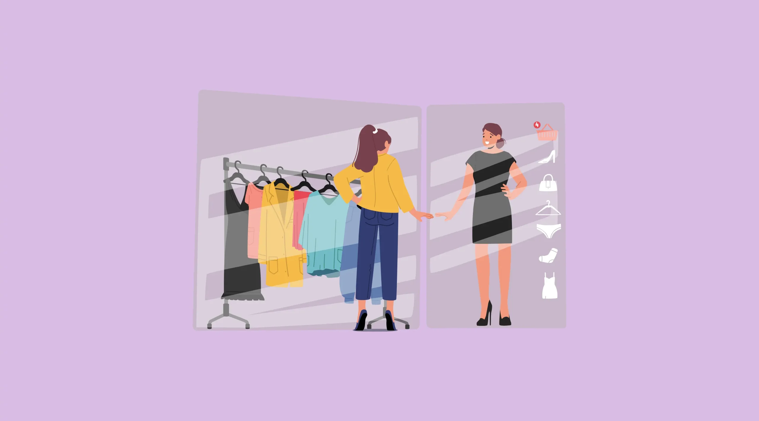 Smart Mirrors & Virtual Fitting Rooms