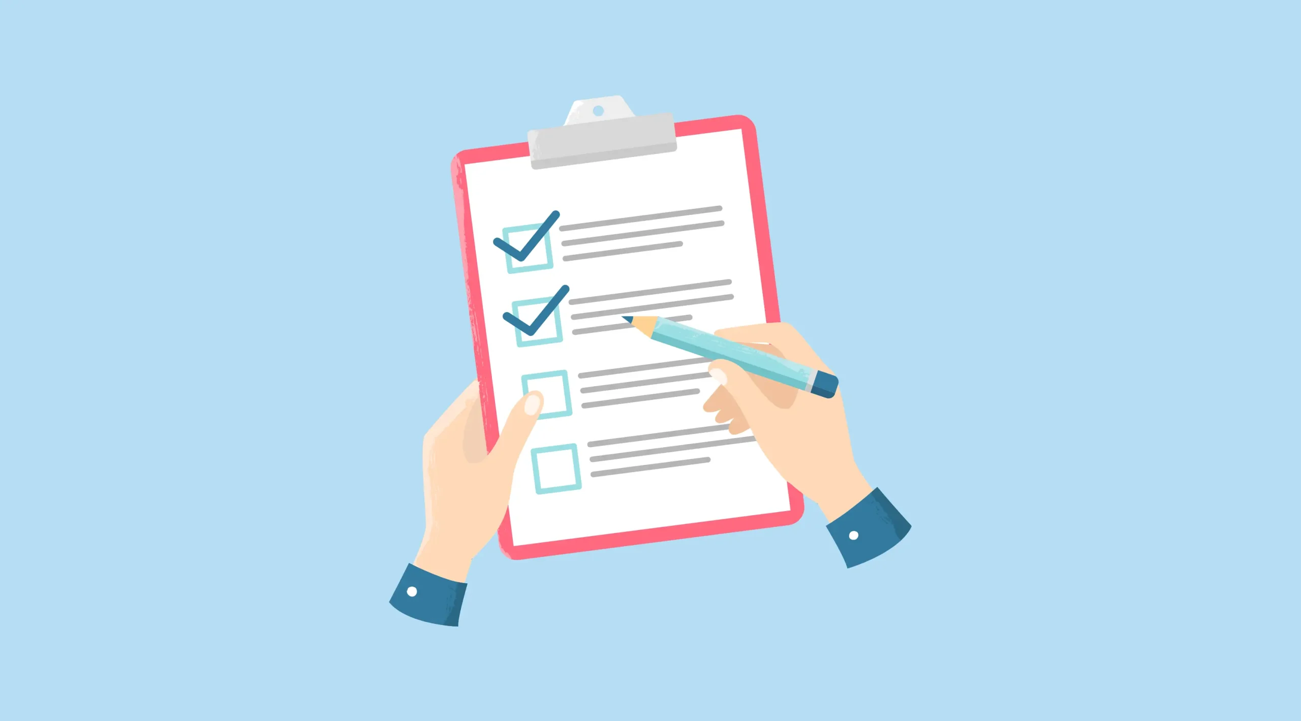 Thiết lập checklist theo từng hạng mục