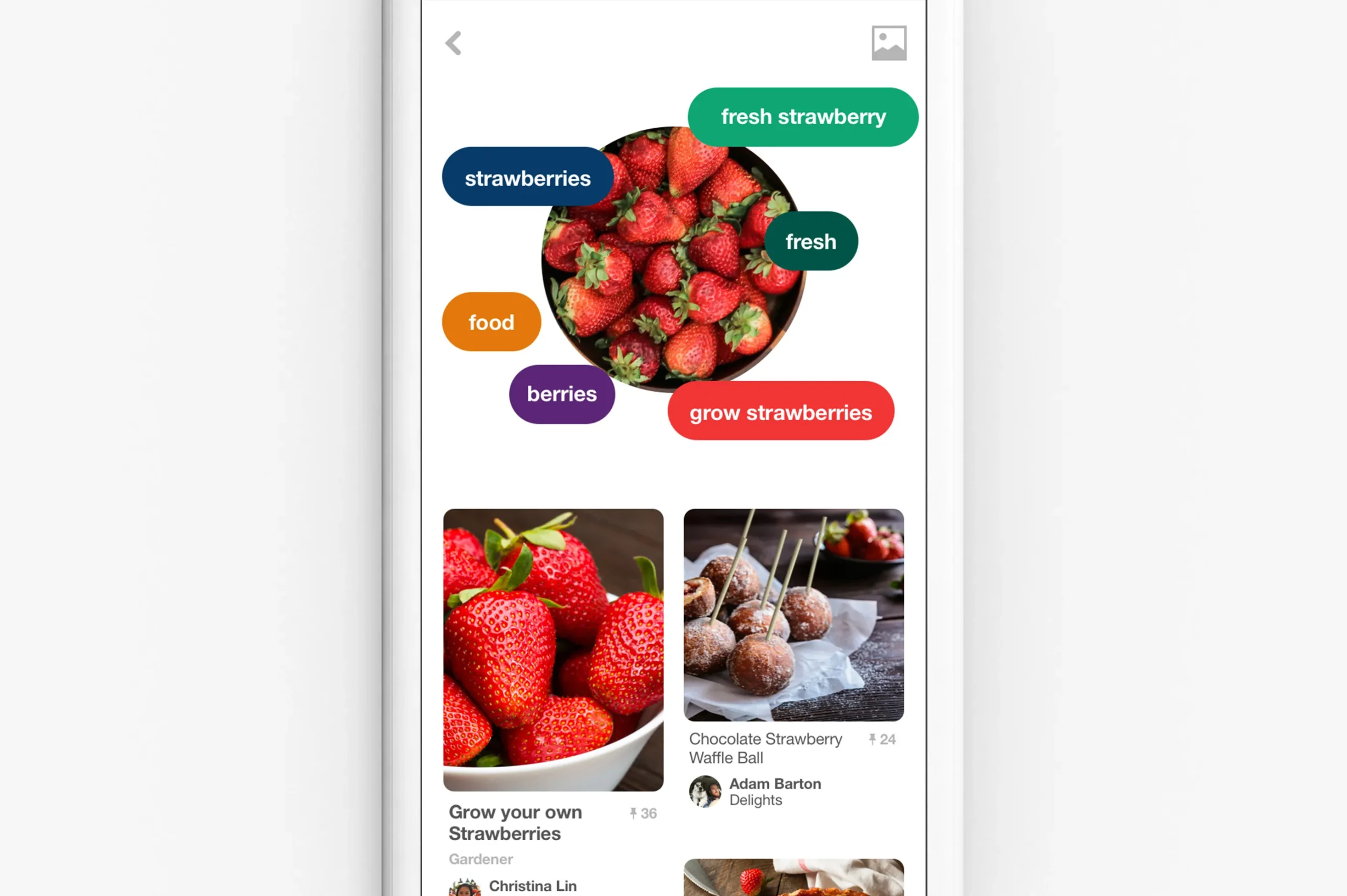 Result: Shop with images, not words