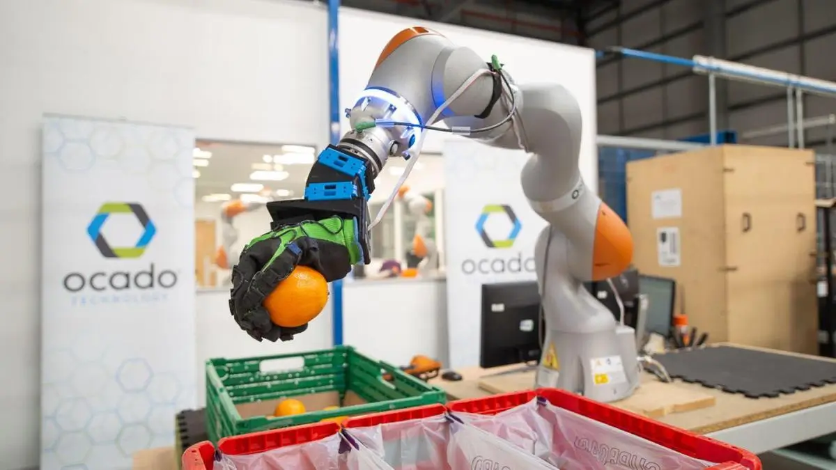 Ocado Smart Platform robots