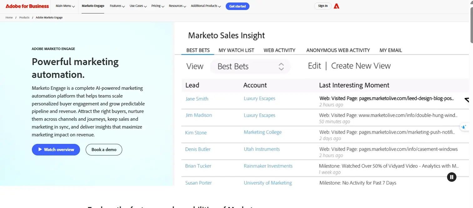 Adobe + Marketo Engage