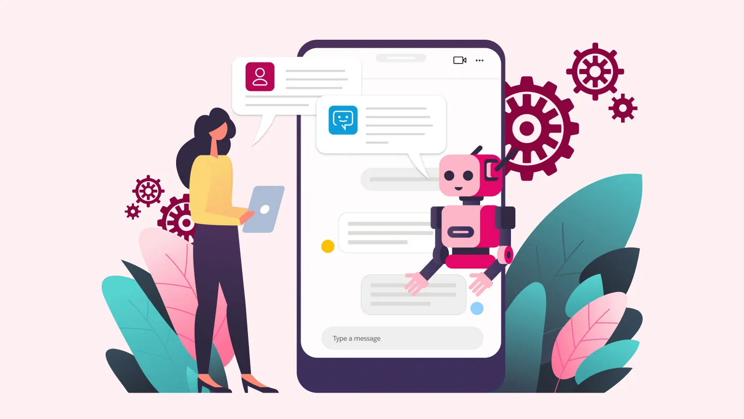 Chatbot AI và công cụ dịch vụ khách hàng