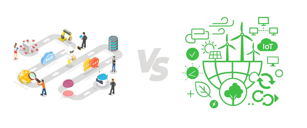 Sự khác biệt giữa chuyển đổi số và chuyển đổi số chuyển đổi xanh