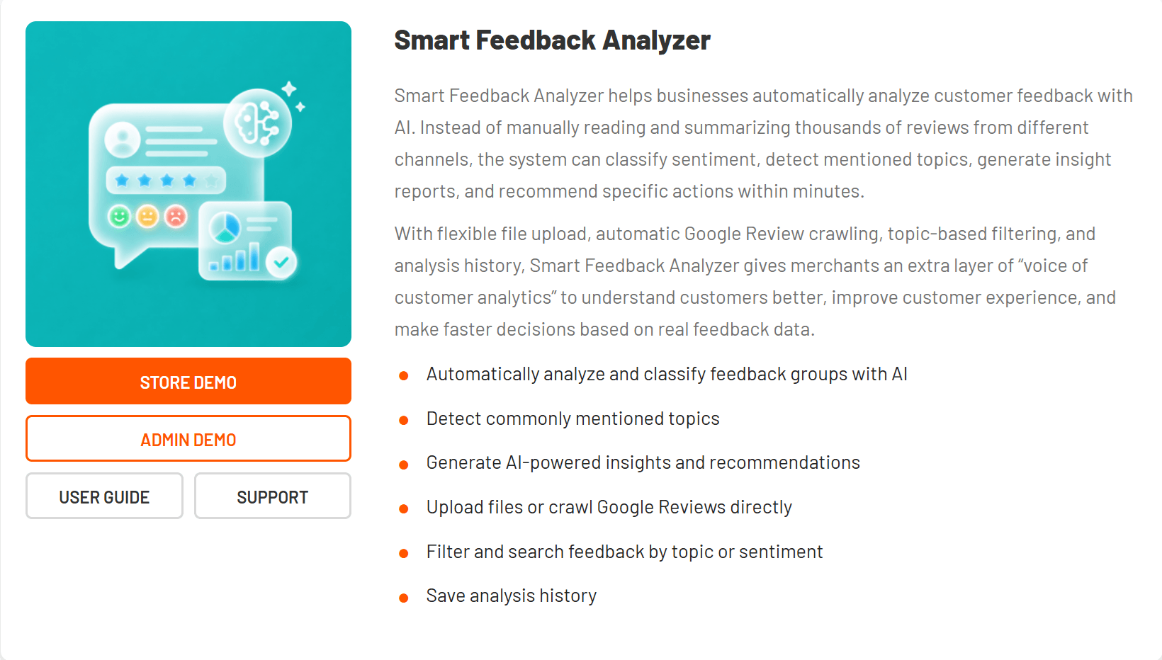 Smart Feedback Analyzer